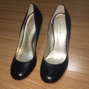 Black Close toed Jessica Simpson heels